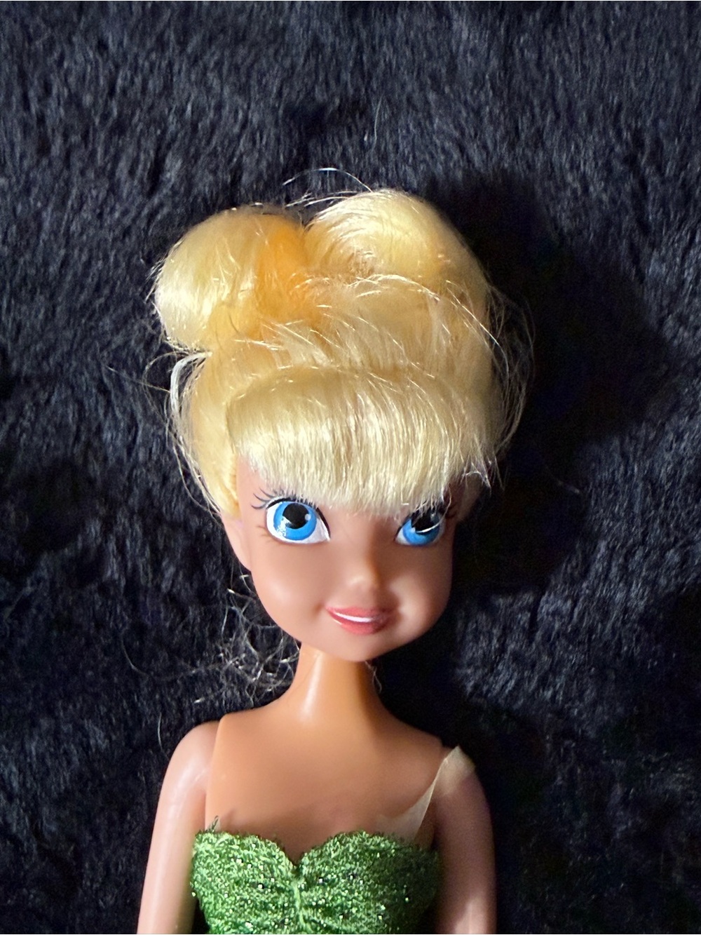 💖4/$25- Disney Fairies Tinker Bell Doll 2010 Jakks Pacific Blonde Fairy Doll